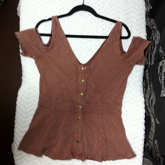 Free People Tops - Free People Snap Front Top